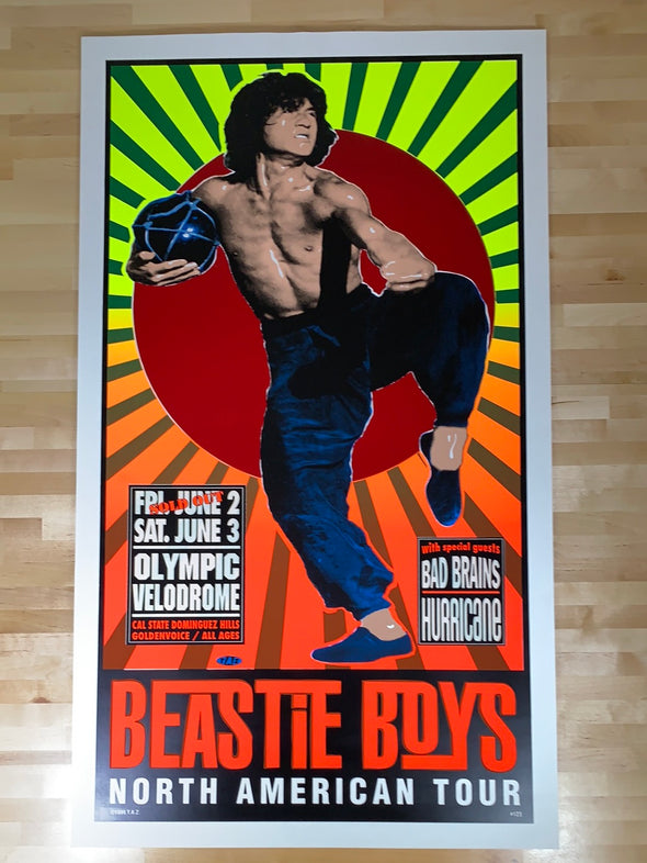 Beastie Boys - 1994 T.A.Z. poster North American Tour 1st ed