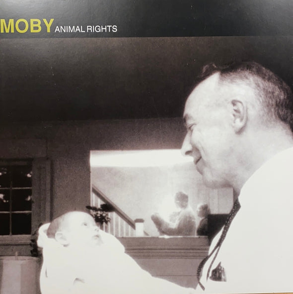 Moby - 1997 original vinyl poster insert 12x12 record art