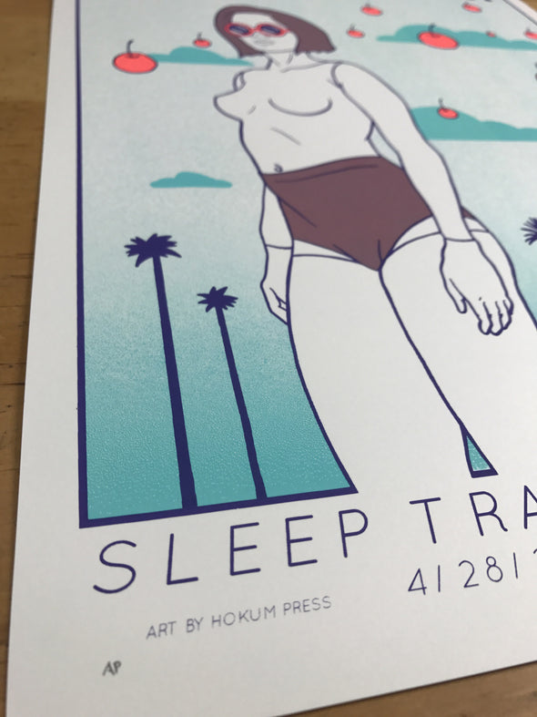 Kings of Leon - 2017 Tyler Skaggs poster Chula Vista, CA, Sleep Train Amphitheat