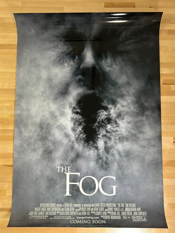 The Fog - 2005 video promo movie poster original vintage 27x40