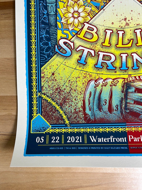 Billy Strings - 2021 Half Hazard poster Louisville, KY 5/22