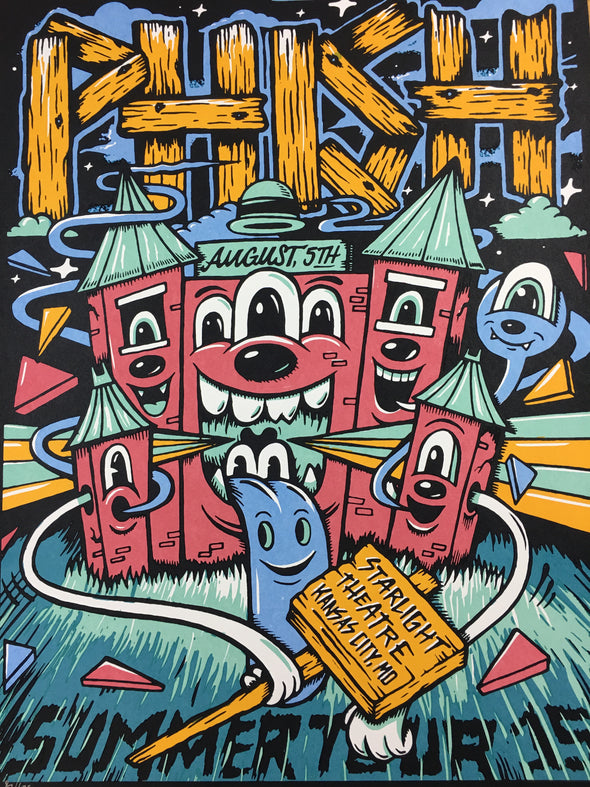 Phish - 2015 Mike Greg Poster Kansas City Starlight Theatre