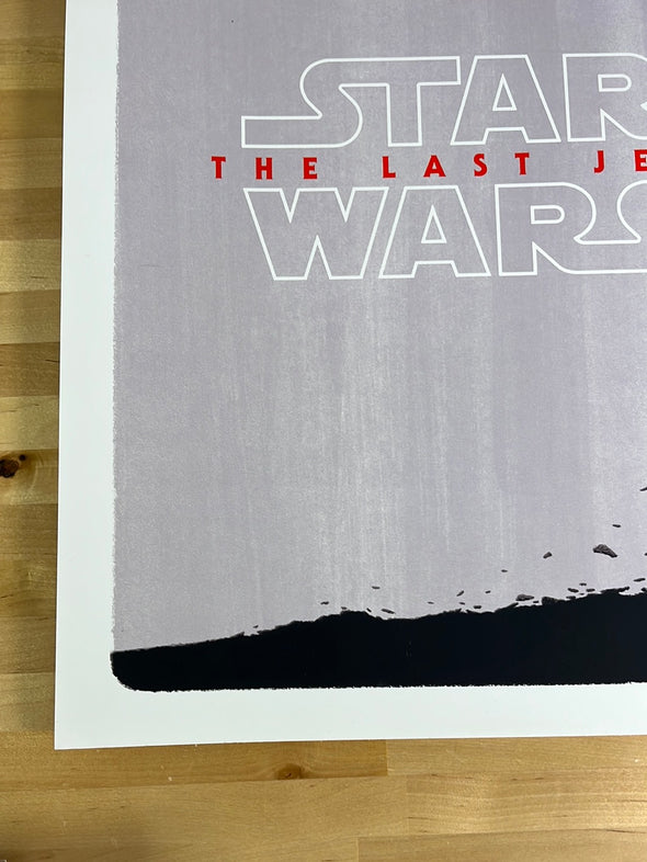 Star Wars: The Last Jedi - 2018 Marc Aspinall poster movie print