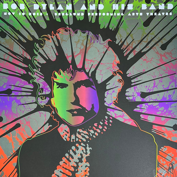 Bob Dylan - 2018 Kii Arens poster Berglund Roanoke, VA