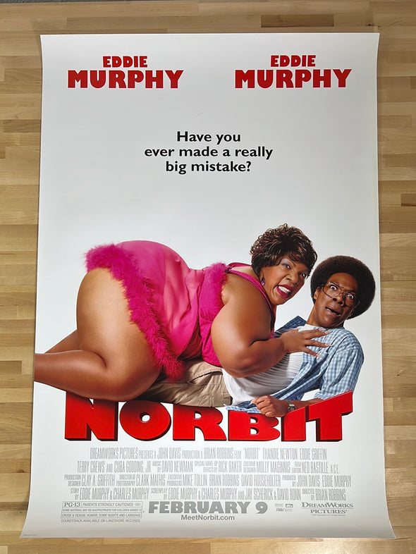 Norbit - 2007 video promo movie poster original vintage 27x40