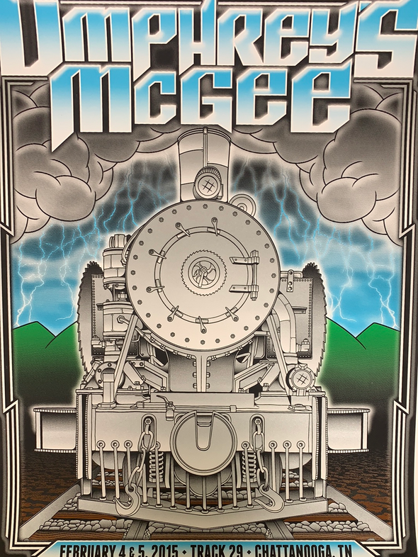Umphrey's McGee - 2015 John Warner poster Chattanooga, TN