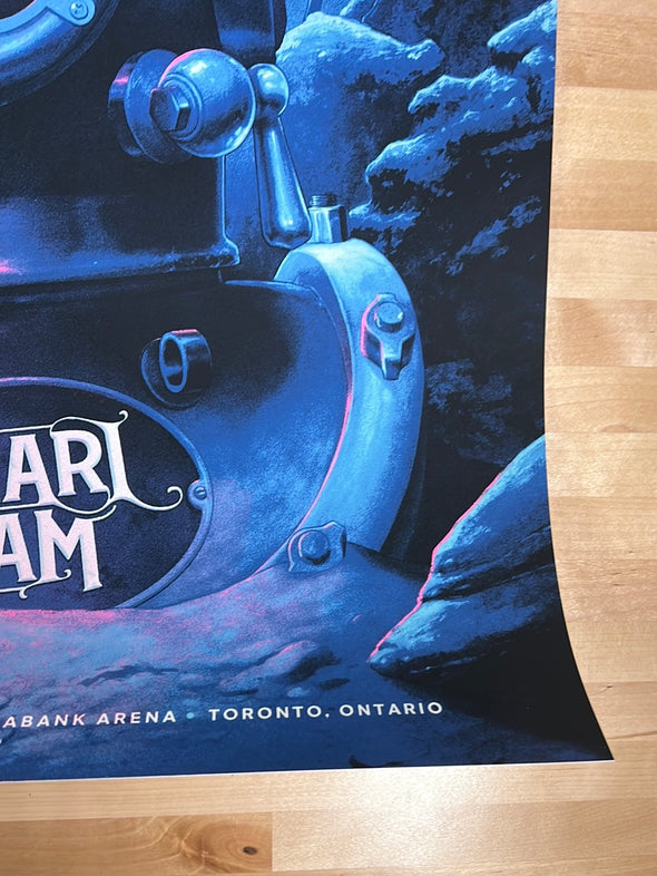Pearl Jam - 2022 Justin Erickson poster Toronto, ONT Scotiabank