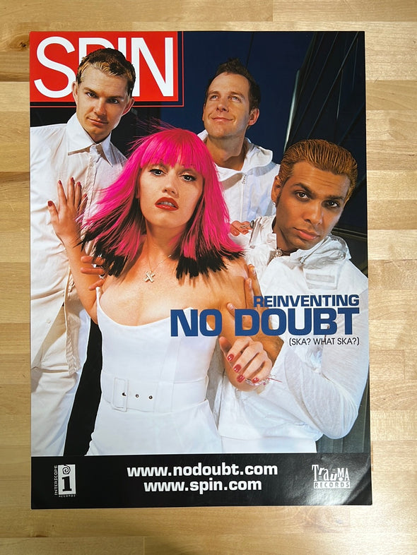No Doubt - 2000's promo poster Spin Interscope Trauma Records