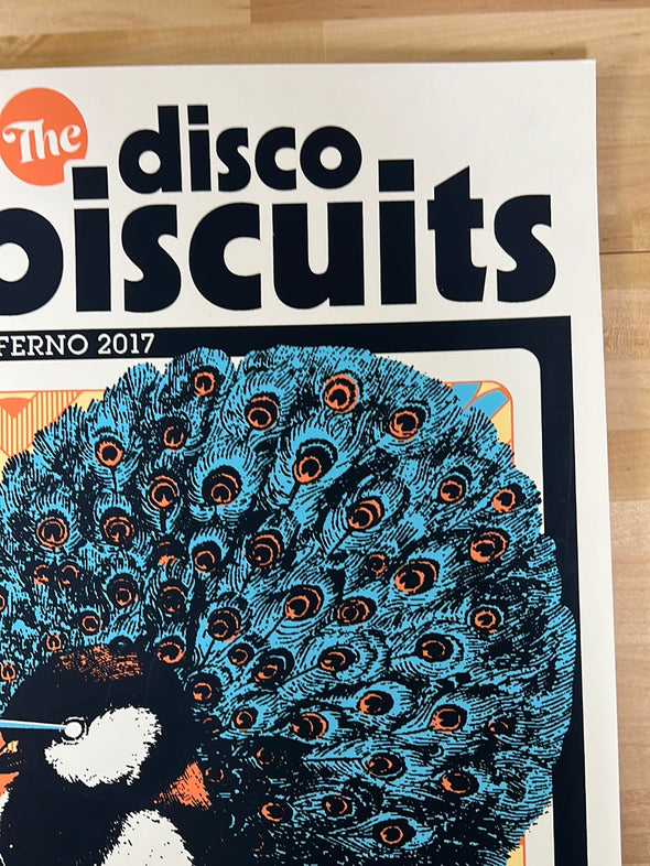 The Disco Biscuits - 2017 Nic Bogdal poster Red Rocks Morrison, CO