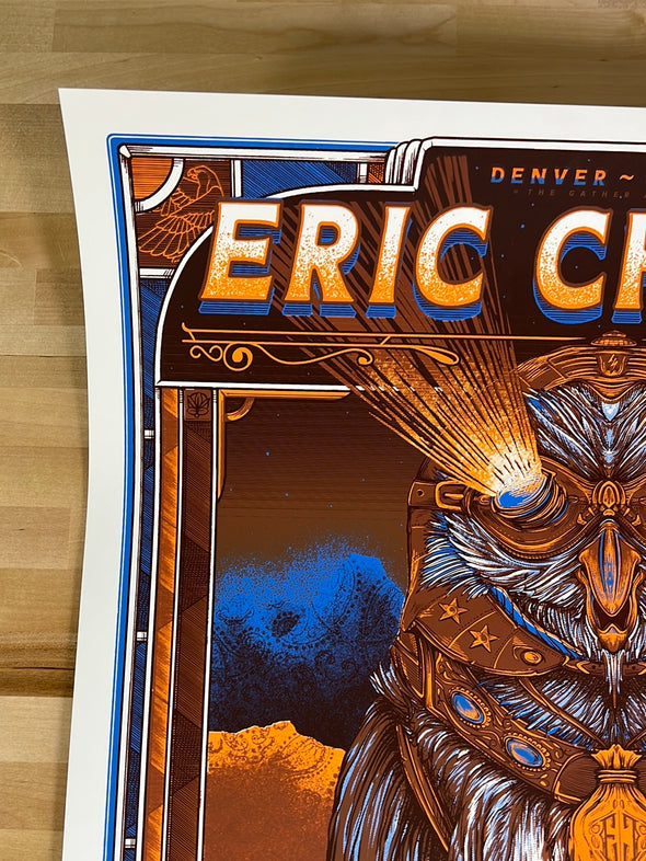 Eric Church - 2021 Half Hazard poster Denver, CO Ball Arena