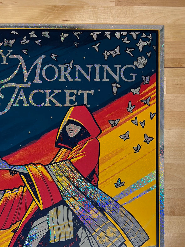 My Morning Jacket - 2015 Clinton Reno poster Morrison, CO Red Rocks FOIL