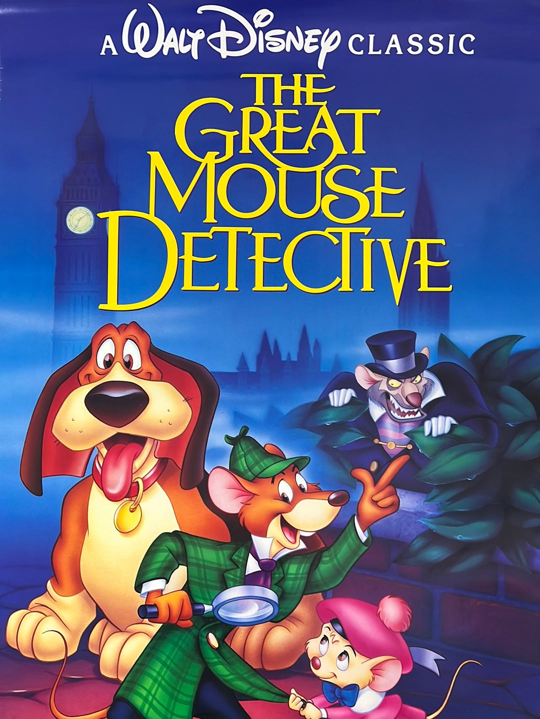 Mouse 1986 The Great Mouse Detective Poster