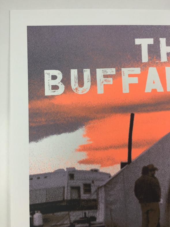 The Last Buffalo Hunt - 2011 Dan MacAdam Crosshair Poster Art Print