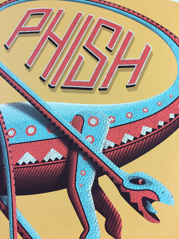 Phish - 2016 DKNG Poster Alpharetta Verizon Wireless Amph