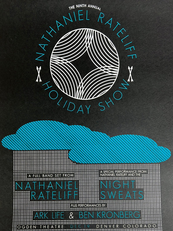 Nathaniel Rateliff & the Night Sweats - 2014 poster Ogden Denver, CO