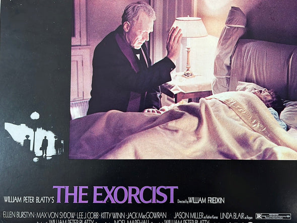 The Exorcist - 1974 original lobby card poster movie cinema 3