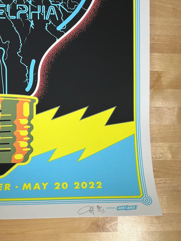 The Who - 2022 Ames Brothers poster Philadelphia, PA
