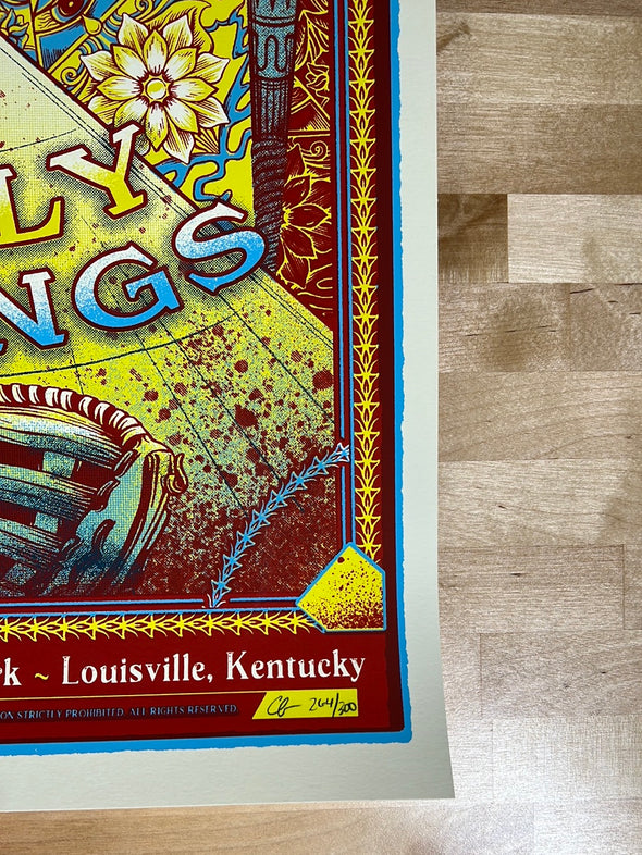 Billy Strings - 2021 Half Hazard poster Louisville, KY 5/22