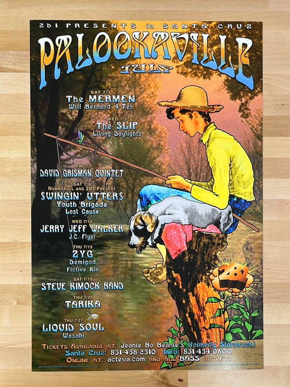 MHP 96 July - 2000 poster Palookaville Santa Cruz, CA 1st