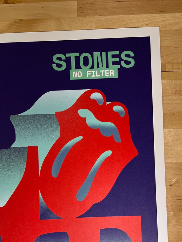 Rolling Stones - 2019 poster No Filter Tour Philadelphia, PA