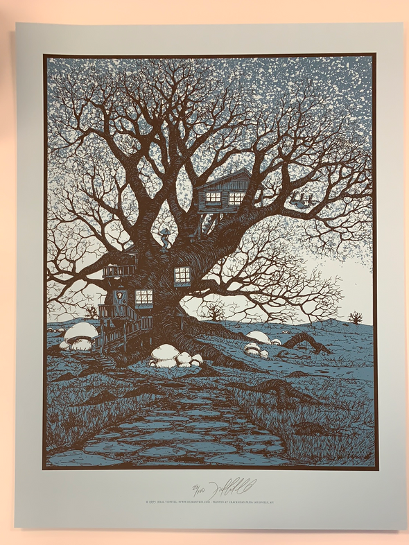 Tree House - 1995 Jeral Tidwell poster art print