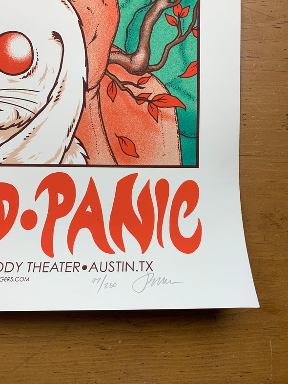 Widespread Panic - 2014 Jermaine Rogers poster Austin City Limits ACL 1st Ed.