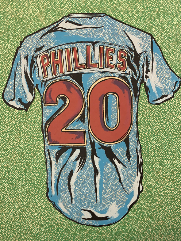 Philadelphia Phillies - 2016 Fugscreens Studios poster Mike Schmidt