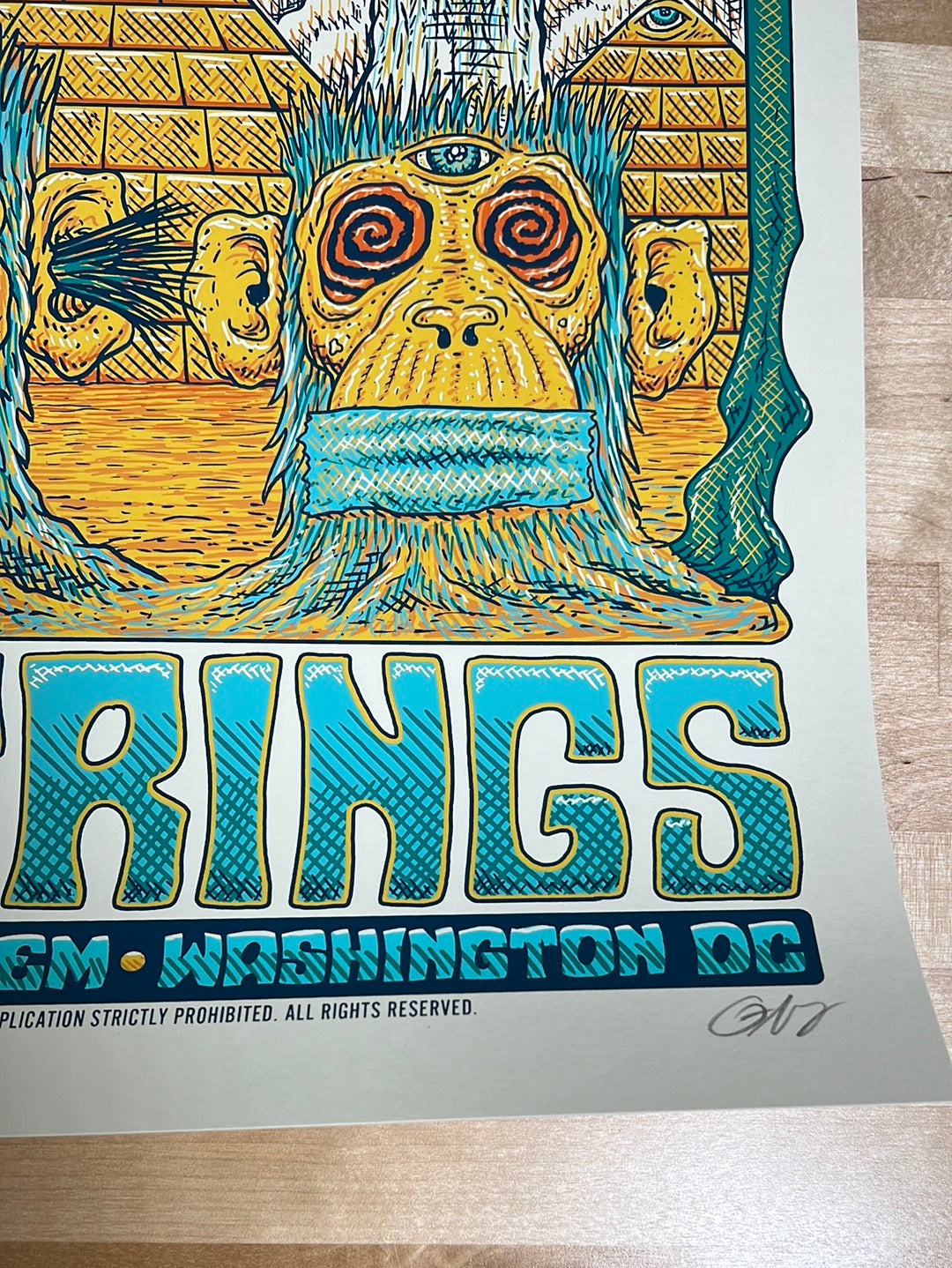 For those interested, we'll have our copies of the official @billystrings  Philly Night 1 and Night 2 posters by artists Acorn and Mark5…