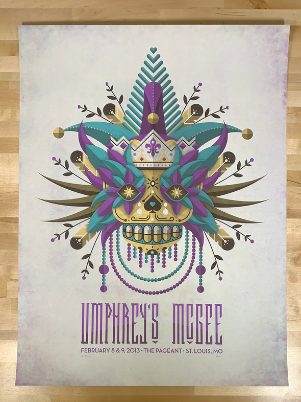 Umphrey's McGee - 2013 DKNG poster St Louis, MO The Pageant