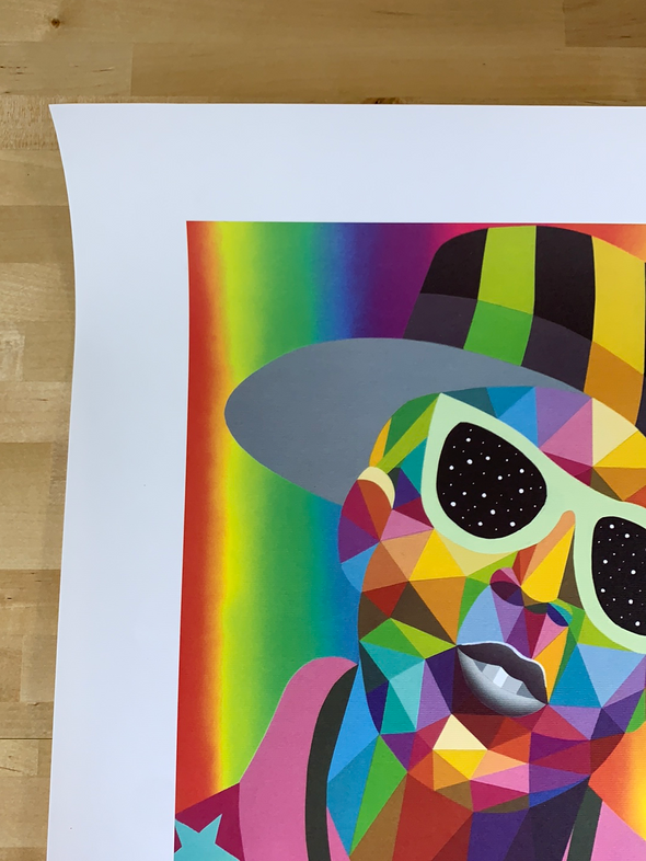 Public Enemy - 2020 Okuda poster The Terrordome