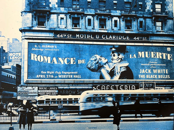 Jack White - 2012 Rob Jones poster New York City Webster Hall