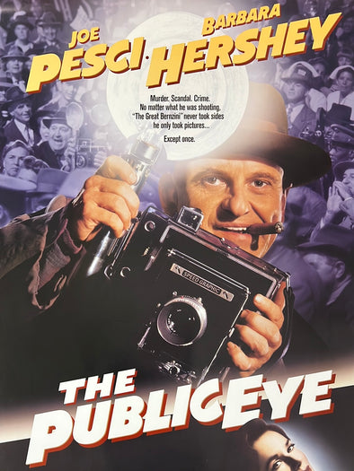 The Public Eye - 1992 video promo movie poster original vintage