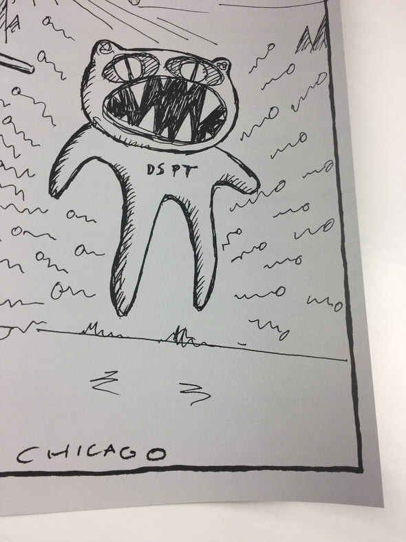 Radiohead - 2018 Poster Chicago, IL United Center