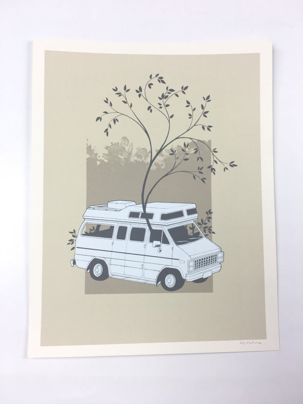 Van (Chicago Series) - 2013 Justin Santora Poster Art Print