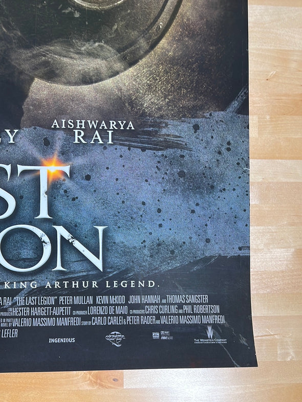 The Last Legion - 2007 video promo movie poster original vintage