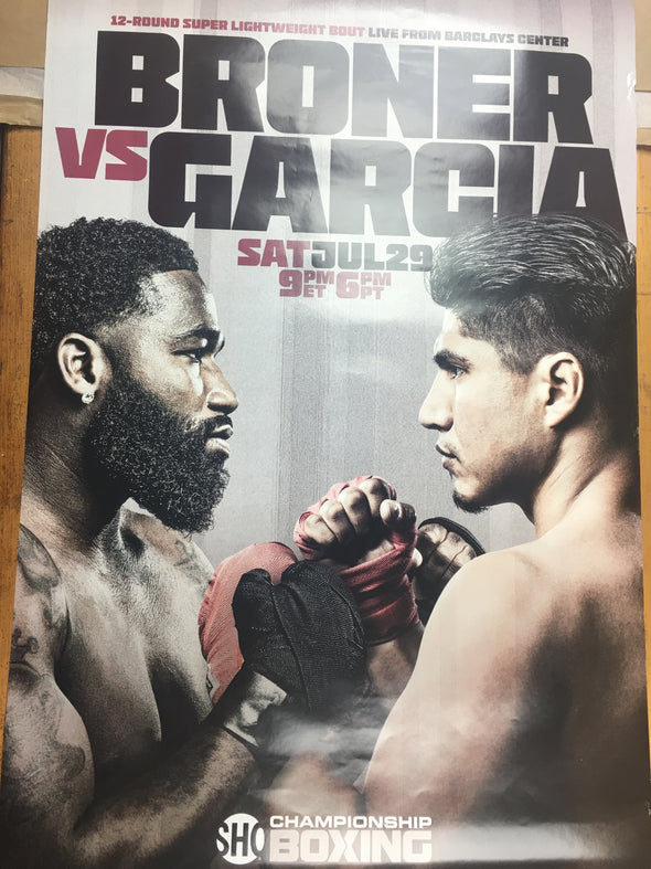Boxing - Broner vs Garcia Poster