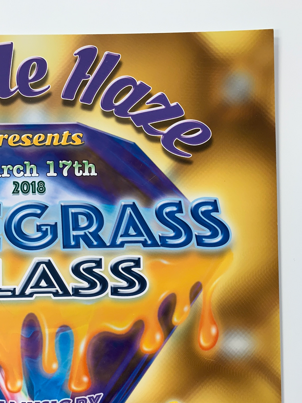 Bluegrass Glass - 2018 poster Denver, CO Diamonds