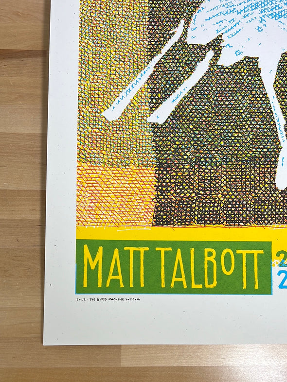Matt Talbott - 2022 Jay Ryan poster Tour x/193