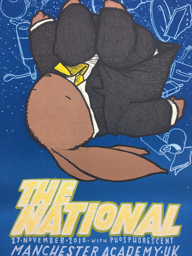 The National - 2010 Jay Ryan poster Manchester Academy, UK