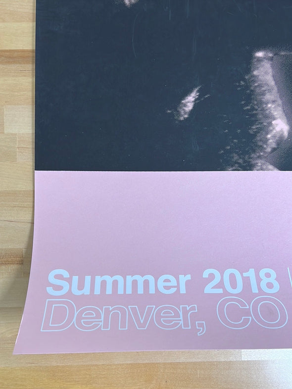 Glassjaw - 2018 poster Denver, CO summer tour print