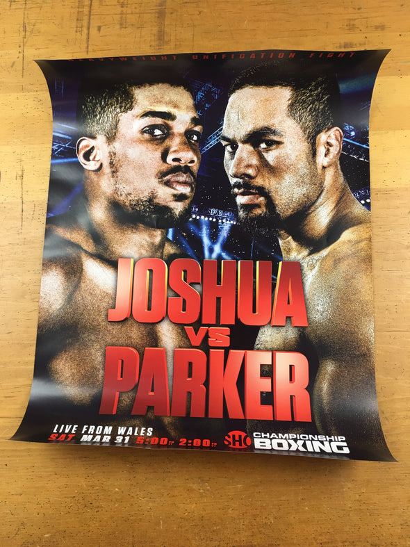 Boxing - 2018 Poster Joshua vs Parker