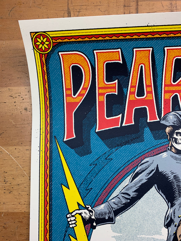 Pearl Jam - 2018 Ian Wlliams Poster Boston, MA Fenway AP S/N
