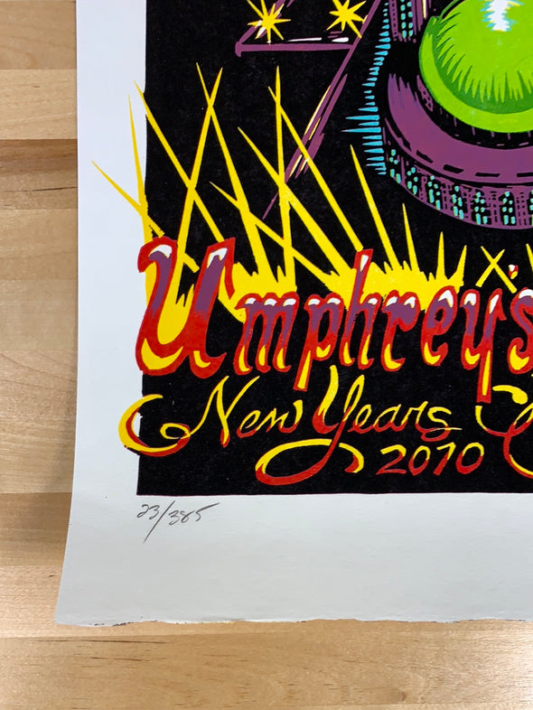 Umphrey's McGee - 2010 poster AJ Masthay Chicago, IL Riviera