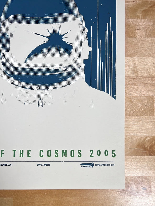 Zombi - 2005 Spike Press poster Tour of the Cosmos