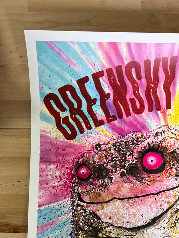 Greensky Bluegrass - 2023 Joey Feldman poster Port Chester, NY