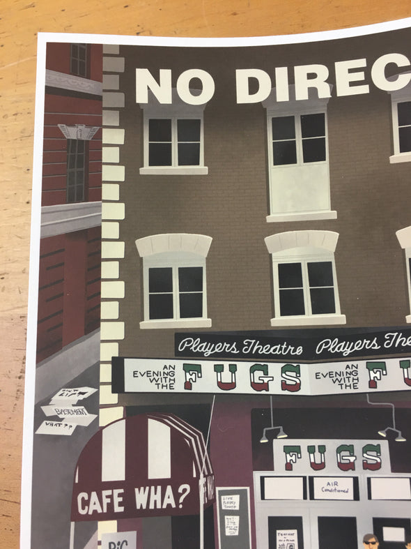 No Direction Home - 2015 Max Dalton Poster Art Print Bob Dylan
