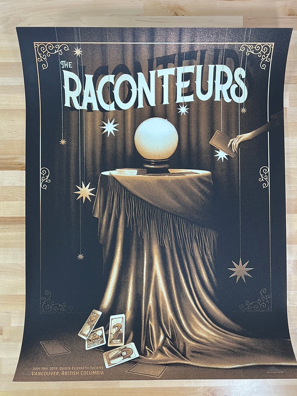 The Raconteurs - 2019 Sara Deck poster Vancouver, BC