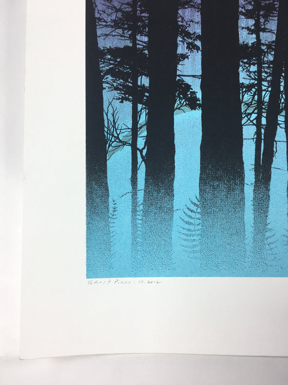 Ghost Pines - 2012 Dan McCarthy Poster Art Print