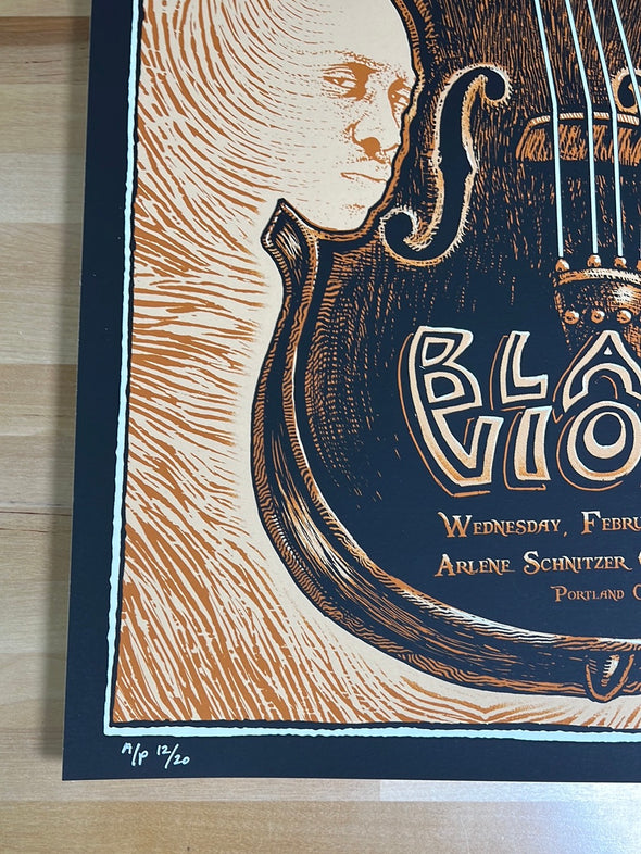 Black Violin - 2016 EMEK poster Portland Oregon AP