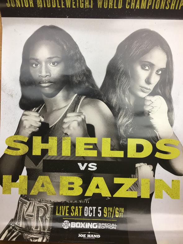Boxing - 2020 Poster Shields vs Habazin